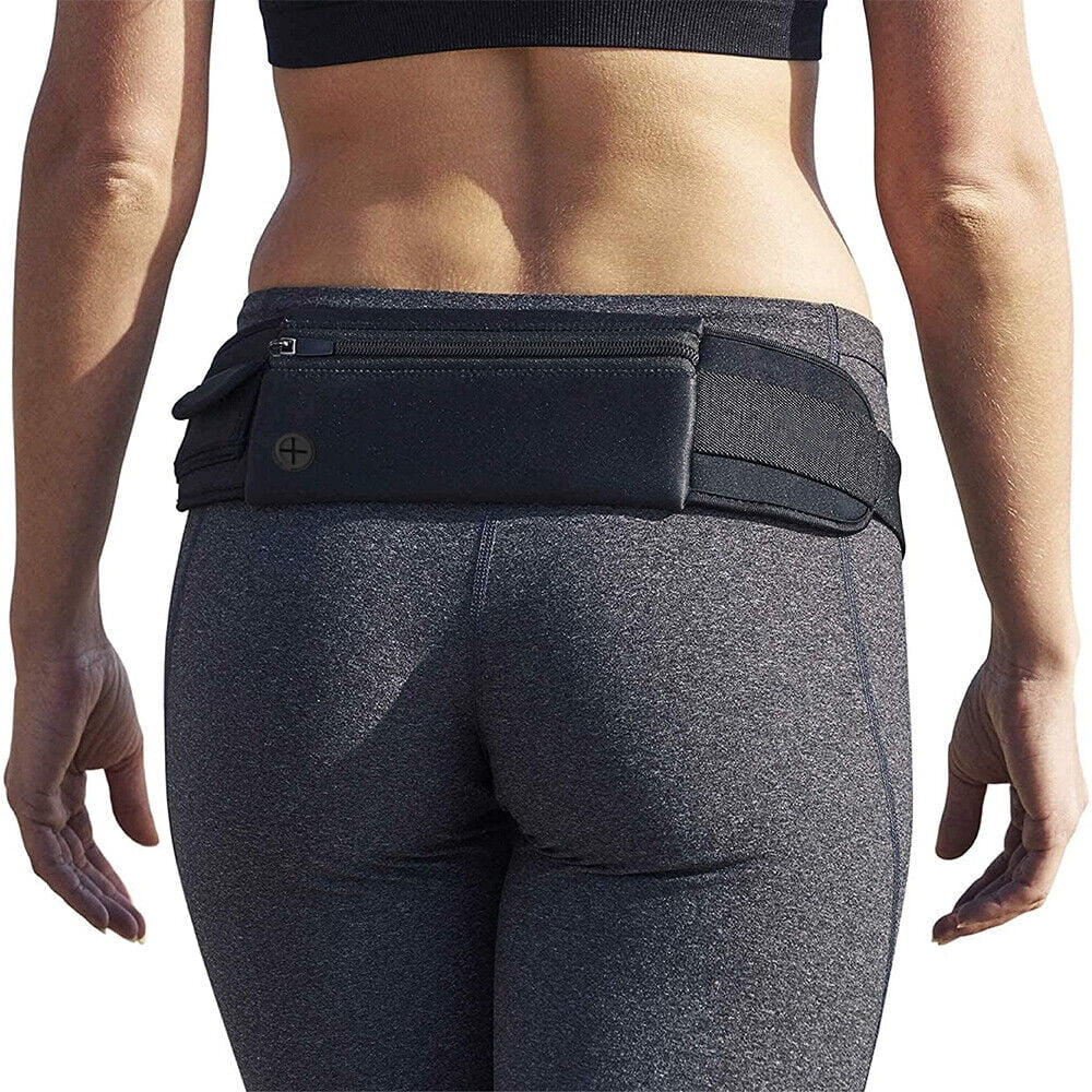 Gymivo Running Belt Bag | Lightweight Sports Waist Pack for Fitness & Travel