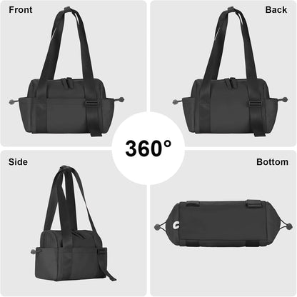 Small Gym Bag for Women，Mini Gym Tote Bag Is Waterproof inside and Out，Travel Duffle Bag Sports Bag Fashionable and Cute for Travel Weekend