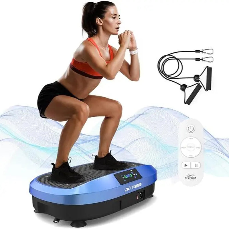 FED Fitness Feierdun Series VP2 Vibration Plate Whole Body Vibration Fitness Platform for Home Full Body Workout & Muscle Toning Training