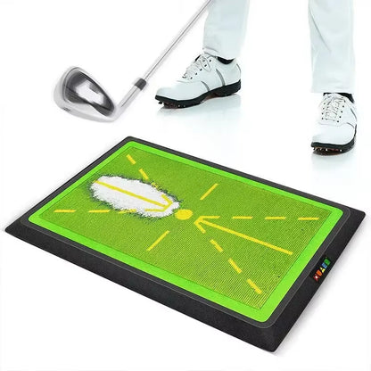 Golf Swing Training Mat | Impact Feedback Practice Mat | Gymivo