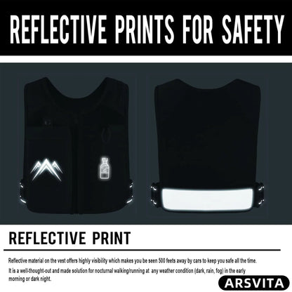 Hydration Running Vest with 500ml Bottle | Gymivo