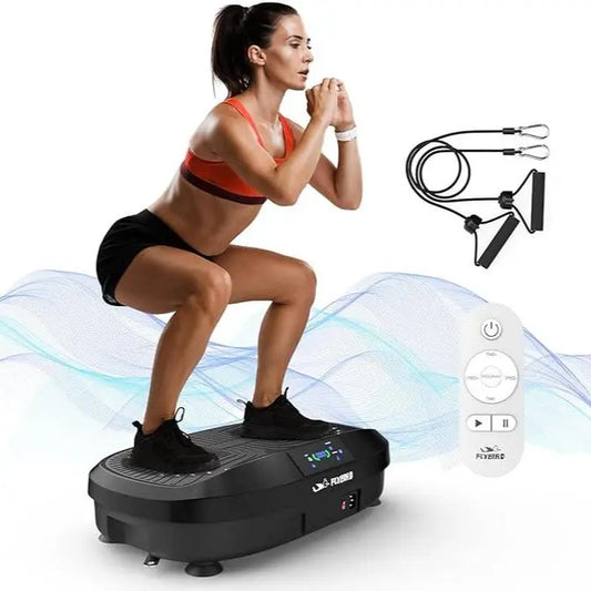 FED Fitness Feierdun Series VP2 Vibration Plate Whole Body Vibration Fitness Platform for Home Full Body Workout & Muscle Toning Training
