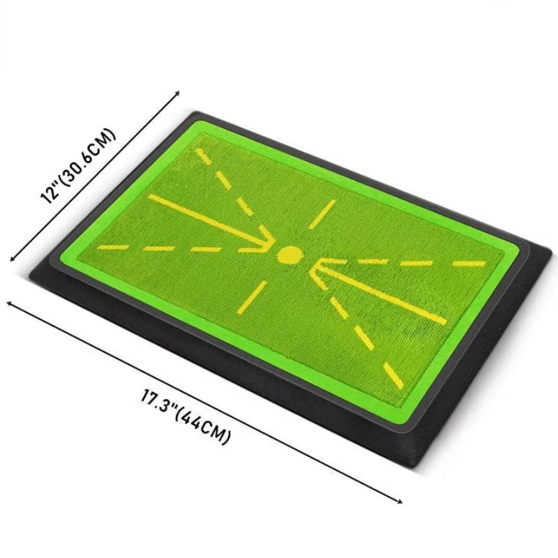 Golf Swing Training Mat | Impact Feedback Practice Mat | Gymivo