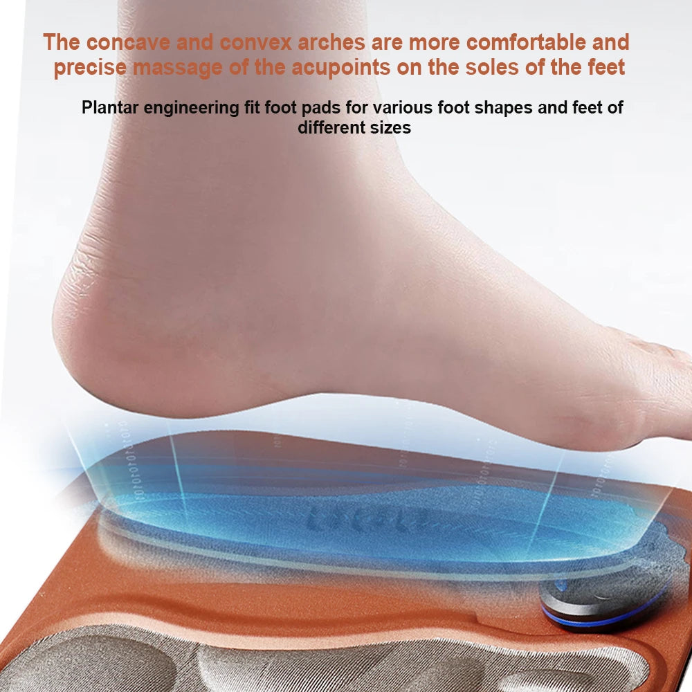 Gymivo EMS Foot Massager Pad – Electric Muscle Stimulator for Foot Relaxation & Recovery