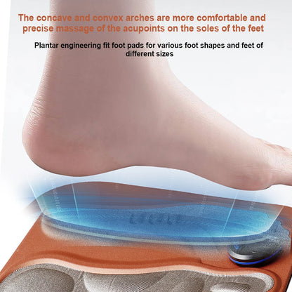 Gymivo EMS Foot Massager Pad – Electric Muscle Stimulator for Foot Relaxation & Recovery