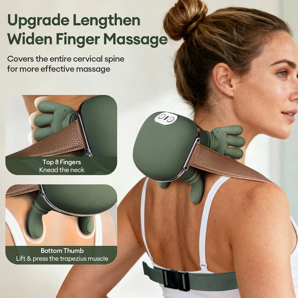 Gymivo Electric Neck Massager | Deep Tissue Muscle Recovery Tool