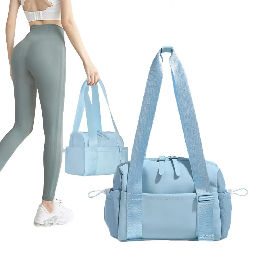 Small Gym Bag for Women，Mini Gym Tote Bag Is Waterproof inside and Out，Travel Duffle Bag Sports Bag Fashionable and Cute for Travel Weekend