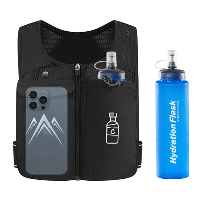 Hydration Running Vest with 500ml Bottle | Gymivo