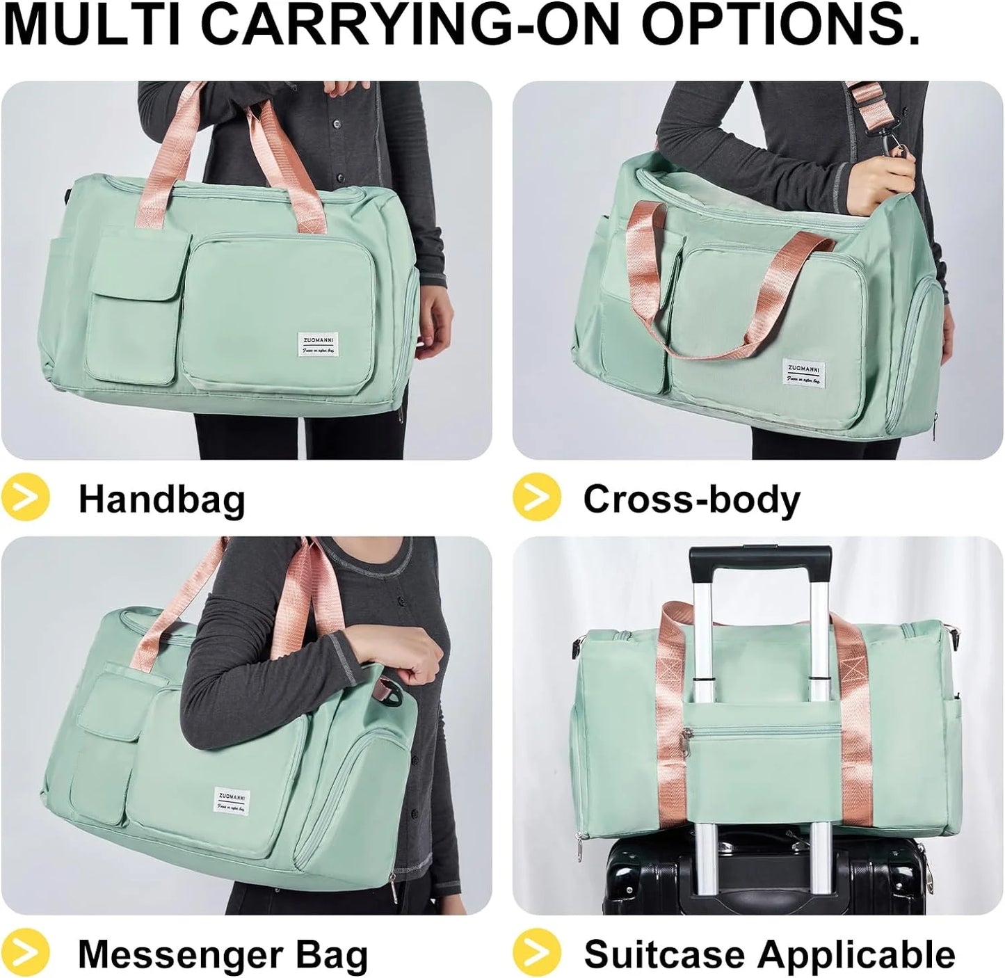 Compact Small Gym Bag – Durable Water-Resistant Sports Bag
